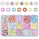 KYSUN 225 Pcs Colorful Sewing Buttons, 12 mm Round Buttons, Mixed Colors Decorative Crafting Buttons, Baby Children Buttons, with Storage Box for DIY Knitting Crafting Sewing Clothes, 2 Holes