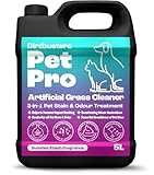 Dirtbusters Pet Pro Artificial Grass Cleaner (5L) For Dogs & Cats, 3-in-1 Clean, Remove Stains, Urine & Deodorise With Reactivating Odour Eliminator For Astro Turf & Fake Grass