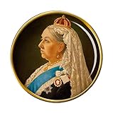 Queen Victoria Pin Badge