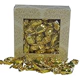 300g Square Window Ivory White Pattern Box of Buchanan Butterscotch