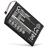 CELLONIC, battery sat nav compatible with Garmin Camper 760LMT-D, Dezl 760, Camper 760 (1500mAh, 3.7V) Replacement battery 361-00066-00 361-00066-10