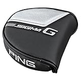PING Putter Headcover, Sigma G, Black/Silver
