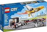 LEGO City Airshow Jet Transporter 60289 Building Kit; Fun Toy Playset for Kids, New 2021 (281 Pieces)
