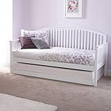 GFW Madrid Day Bed Trundle (White)