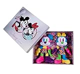 Disney 100 years, Mickey and Minnie Mouse, Amazon Exclusive Set 3, Limited Edition, 33cm plush figures, Collectible Item, Special Edition, gift box, Mickey Mouse, the first months of life