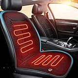 brecoory Comfortable Car Seat Cover, Heated Seat Covers，Universal Seat Cushion