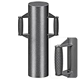 Insaga Fence Post Driver, 59 x 16.5cm T Post Driver Garden Fencing Rammer Pergola Post Pounder Tool Wooden Post Knocker 24lbs Farm Post Thumper for U Channel with Non-slip Ergonomic Handles