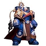 JOYTOY 1/18 Warhammer 40,000 Action Figure, Space Marine 2, Ultramarines Marneus Calgar, Chapter Master with MKX Gravis Armour and Gauntlets of Ultramar, Ages 15 and Up