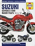 Suzuki GSF600 and 1200 Bandit Fours (95-97) Service and Repair Manual (Haynes Service and Repair Manuals)