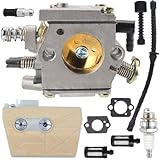 ZAMDOE Carburetor for STIHL 038 MS380 MS382 MS381 038 AV Super Magnum Chainsaw for Zama C3-S148 for Tillotson HE-19 Carb Replace 1119 120 0650 11191200605 1119 120 0602 with 119 120 1611 Air Filter