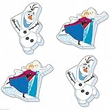 Erasers Party Favor with Disney Frozen Character Design - 4 Pcs.