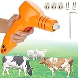 JINGEDD Electric Horn Cutter Machine,Cattle Sheep Painless Dehorner,Electric Cattle Painless Dehorner,Fast Dehorning Cattle And Sheep Equipment,For Veterinary,Farm,Ranch Animal Husbandry