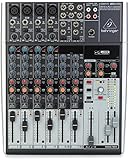 Behringer XENYX 1204USB Premium 12-Input 2/2-Bus Mixer with XENYX Mic Preamps and Compressors, British EQ and USB/Audio Interface