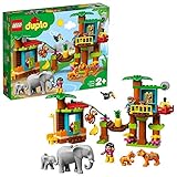 LEGO 10906 DUPLO Town Tropical Island Building Set Adventure Learning Toys, Gifts for Toddlers 2-5 Years Old with 6 Animal Figures