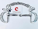 UKSALES25 Kimblewick Jointed Stainless Steel Horse Bits *SAME DAY DISPATCH* (6.5")