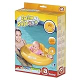 Bestway Swimming Float Inflatable for Infants | Round 3-Ring Inflatable Baby Boat Float for Ages 12-24 Months