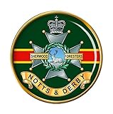 Sherwood Foresters, British Army Pin Badge