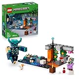 LEGO Minecraft The Warden Encounter - Interactive Toy with a Minifigure, Mob Figure & TNT Rockfall Function - Collectible Gaming Gift for 7+ Year Old Boys, Girls & Fans - 21274