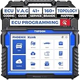 TOPDON Phoenix XLink ECU Programming Diagnostic Tool, Diagnostic Scanner with Online ECU Coding, 41 Service, Bidirectional Control, V.A.G Guided, Topology Mapping, CAN FD & DoIP Support, 2-Year Update