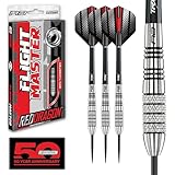 RED DRAGON Darts – Sidewinder Series 27g– Professional 80% Tungsten Darts Set with Dart Flights and Shafts