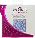 HEARTFELT CREATIONS Punch and Embossing Folders Courtyard Elegance 2" to 6"