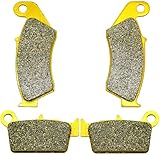 Master Chen Front Rear Brake Pads Brakes for Suzuki RMZ 250 2004-2020 / RMZ 450 2005-2020 - Kawasaki KX 250 F 2004-2021 / KX 450 F 2006-2021 / KLX 450 R/A 2008-2012 FA185 FA367 MC0489-1