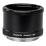 Fotodiox Pro Lens Mount Adapter, Pentacon 6 (Kiev 66) SLR Lens to Fujifilm G-Mount GFX Mirrorless Digital Camera Systems (such as GFX 50S and more)