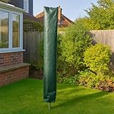 ANGIX Rotary Washing Line Cover 1.8m- Heavy Duty Waterproof Garden Protective Cover with Drawstring, Weather Resistant Lid for Outdoor Clothes Airer