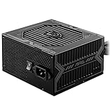 MSI MAG A650BN Power Supply Unit, UK Plug - 650W, 80 Plus Bronze Certified, ATX PSU, 12V Single-Rail, DC-to-DC Circuit, 120mm Fan - 5 Year Warranty