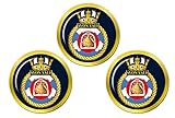 Giftshop UK HMS Avon Vale, Royal Navy Golf Ball Markers