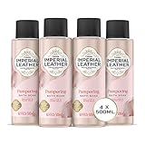 Imperial Leather Pampering Bath Soak, Mallow and Rose Milk, Rich and Creamy Bubble Bath, Gentle Skin Care, Bulk Buy, Pack of 4 x 500 ml