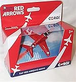Corgi Classic RAF Red Arrows Hawk Aircraft Plane diecast Model