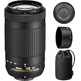 Nikon AF-P DX NIKKOR 70-300mm f/4.5-6.3G ED VR Lens 20062B - (Renewed)