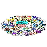 GTOTd Retro Video Game Stickers (50 Pcs Large Size) Cartoon Gifts Merch Decoartions Laptop Party Supplies for Water Bottle Sticker Luggage Skateboard Room Decor Teens