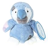 Tatty Teddy & My Blue Nose Friends Melody the Parrot soft toy, sits 4" tall.