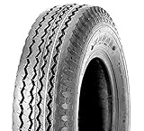 BITS4REASONS KENDA K371 8 INCH TRAILER TYRE AND INNER TUBE 4.80/4.00-8 70M (6PR) 6 PLY SET E TR13 RUBBER VALVE