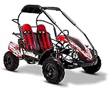 FunBikes GT80 Trail Blazer 200cc Red Midi Off-Road Buggy – Petrol Engine, 2-Seater, Safe & Durable