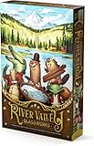 Allplay River Valley Glassworks Board Game - Strategic Drafting and Player Board Puzzle, 1-5 Players, Ages 7+, Fun for Everyone Series
