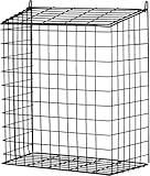 Mailbox Cage External Letterbox Metal Cage Large Mail Post Letter Box Letterbox Mailbox Postbox Outdoor Outside (Letter cage Black)