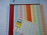 DWL RACE NIGHT TICKET SET - 20 PER RUNNER - PERFORATED - EACH RACE A DIFFERENT COLOUR