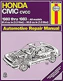 Honda Civic 1300 & 1500 Cvcc (80 - 83) (Haynes Manuals)