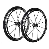 VetEur 24Inch Sports Wheelchair Rear Wheels, Wheelchair Wheel Replacement, Quick Release, Aluminum Alloy, Black