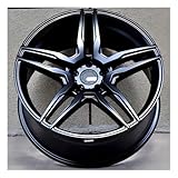 WHZYL Black Rims 17 18 Inch 5x105 Alloy Wheel Rims Fit Compatible for Buick Encore Verano, Chevrolet Cruze, Opel Astra Car Accessories(17in.)