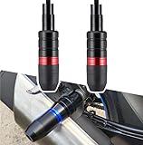 Motorcycle Frame Slider for CRF 70 2004-2016, Aluminum Crash Pad Engine Protector, Motorcycle Anti-Fall Ball, Body Anti Crash Protector Accessories B Red