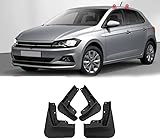 JARC 4 Pcs Car Mud Flaps for VW Polo MK4 MK5 MK6 2004-2023,Front and Rear Splash Guards Mudflaps Flap Mudguards Car Wheel Protection,D/2019-2023