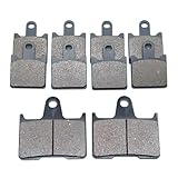 YUQUDGELKY Motorcycle For Kawasaki Ninja ZX14R 2012-2018 ZZR1400 ZX14 2006-2011 Concours 14 ZR1400 2008-2017 Front Rear Brake Disc Pads Set Kit Accessories