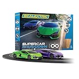 Scalextric Racing Track Sets for Kids - C1457M Supercar Showdown - Lamborghini Vs. Lamborghini - Electric Race Kit for Boys & Girls 5+, Slot Car Toys & Games - 1:32 Scale Mini Car Sets