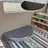 Concert Platform Performance Stage, Portable Drum Riser Show Stage Platform, Small Platform Stage for Kids, Merchandise Display Station(H10cm (4"),Dia 100cm (39 3/8"))