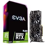 EVGA GeForce RTX 2080 Ti Black Edition Gaming, 11GB GDDR6, Dual HDB Fans & RGB LED Graphics Card 11G-P4-2281-KR (Renewed)