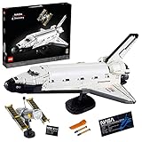 LEGO Icons NASA Space Shuttle Discovery Model Building Set for Adults, Spaceship Collection with Hubble Telescope, gift idea 10283